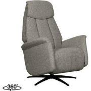 LABEL51 Elektrische Fauteuil Oslo - Truffel grijs - Boucle - One Size
