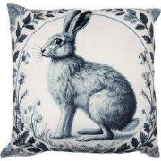 Clayre & Eef Kussenhoes 45x45 cm Beige Polyester