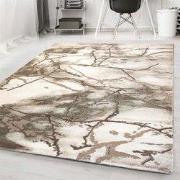 Alba Modern Beige vloerkleed - Marmer Design - 280 X 380 CM