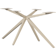 WOOOD Holland Kruispoot Xl - Metaal - Dakargrau - 72x170x80