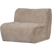 WOOOD Baggy 1-Zits Element - Zand - 3D Chenille - 81x91x101