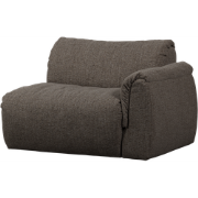 WOOOD Baggy 1-Zits Met Arm Rechts - Geweven Stof - Warmgrijs Melange -