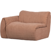 WOOOD Baggy 1-Zits Met Arm Links - Geweven Chenille - Oudroze