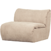 WOOOD Baggy 1-Zits Element - Zand - Geweven Chenille - 81x91x101