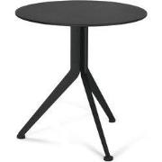 Spinder Design bijzettafel Daley Low - Zwart - Ø 38