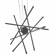 PALUN - Hanglamp LED - Zwart - IJzer