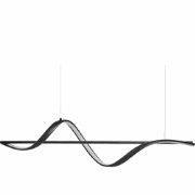 KHUTTI - Hanglamp LED - Zwart - Metaal