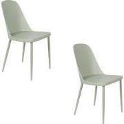 Housecraft Living Pip Eetkamerstoelen Mintgroen - Set van 2
