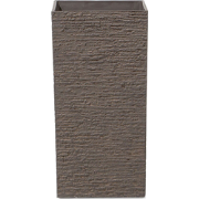 GAZA - Plantenbak - Donkerbruin - 30 cm - Stenenmix