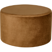 MILLEN - Poef - Goudbruin - Fluweel