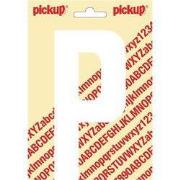 Plakletter Nobel Sticker letter P
