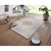 Vintage Binnen & Buitenkleed Omkeerbaar - Cebu Grijs/Crème - 200 X 290...