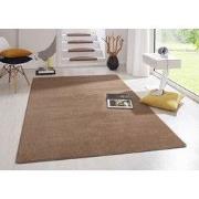 Uni Laagpolig Effen Vloerkleed - Fancy - Bruin - 133x195 cm