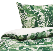 GREENWOOD 200 - Beddengoed - Groen - 135 x 200 cm - Katoen