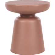 TOFET - Bijzettafel - Goudbruin - Synthetisch materiaal