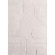 Japandi Vloerkleed - Hoogpolig - Scandinavisch Design - 3D-Effect - Cr...