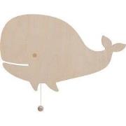 Baby's Only Houten wandlamp babykamer & kinderkamer - Walvis - Wonder ...
