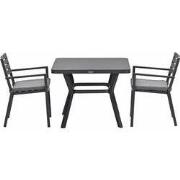 Garden Impressions Amarillo bistro tuinset 3-delig - Mina tuintafel 90...