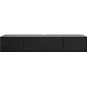 Laag TV-meubel met 3 kleppen L200 cm - ORÉLIA
