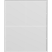 Dressoir hoog 4 deuren L100 cm - ORÉLIA