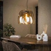 Hoyz Collection - Hanglamp 1L Drift XL Glass - Amber Color Glas
