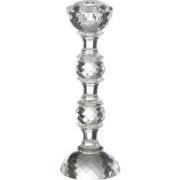 J-Line - Kandelaar Marie Kristal Transparant Large - 9x9x26cm