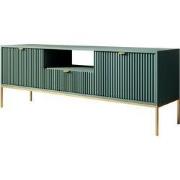 Meubella - TV-Meubel Navil 2 - Groen - 154 cm