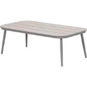 Margriet lounge tuintafel - 130x70 cm - taupe