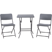 TRAPPETO - Balkonset - Grijs - Synthetisch materiaal