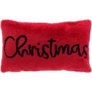 Unique Living | Kussen Christmas 30x50cm red | Kussen woonkamer of sla...