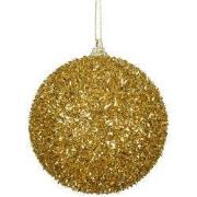 Kerstbal foam d10cm goud