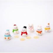 URBANJNGL - Frosty Friends - Decoratieve miniatuur figuren - Kerst sne...