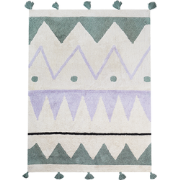 ALAKOL - Kindervloerkleed - Lichtbeige - 140 x 200 cm - Katoen