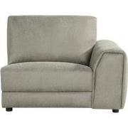 LABEL51 Bank Tivoli - Taupe - Micro Suede - 1,5-Zits Arm Rechts Voorst...