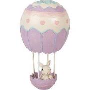 Clayre & Eef Decoratie Beeld Konijn Ø 12x20 cm Beige Kunststof