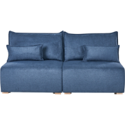 NERBO - Driezitsbank - Blauw - Polyester