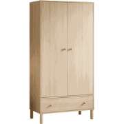 Kledingkast 2 deuren en 1 lade H185 cm - Tela