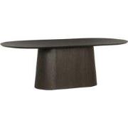 Livingfurn - Eetkamertafel - Tobago Espresso 230cm - Bruin