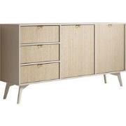 Meubella - Dressoir Essence - Beige - Licht eiken - 158 cm