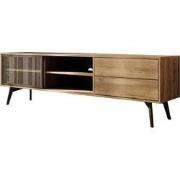 Meubella - Spa - TV-Meubel - Eiken - 180 cm