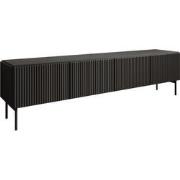 Meubella - Marajo - TV-Meubel - Zwart - 195 cm