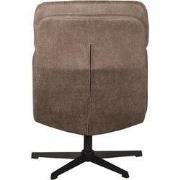 LABEL51 Fauteuil Alvar - Taupe - - Excl. Hocker