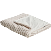 RAKYA - Bedsprei - Lichtbeige - 200 x 220 cm - Nepbont