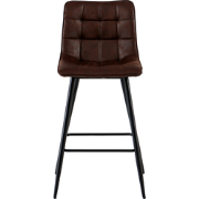 Benoa Barstoel Lucille Donkerbruin - set van 4