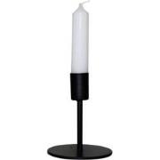Candleholder - Basic - Metal - Black - 8x8x10cm - “Yesterday, all my t...