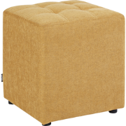 KANSAS  - Voetenbank - Geel - 38 cm - Polyester