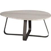 PTMD - Salontafel Muka - Grijs - 80x60x37cm