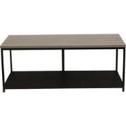 PTMD - Bijzettafel Laco - Grijs - 100x40x40cm