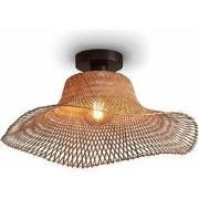 Plafonniere Ibiza - Bamboe - 50x50x15cm