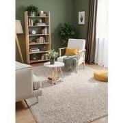 Elle Decoration - Rocco Wol lookvloerkleed - Creme / Multi - 160x230 c...